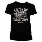 Let 'Er Rip Tater Chip Girly Tee T-Shirt (Dam)