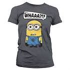 Minions Whaaa?!? Girly Tee T-Shirt (Dam)