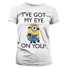 Minions I Got My Eye On You Girly Tee T-Shirt (Dam)