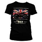 B.S.A. Motor Cycles The Journey Girly Tee T-Shirt (Dam)