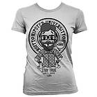 Hipster University Girly Tee T-Shirt (Dam)