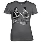Friends Joey Doesn't Share Food Girly Tee T-Shirt (Dam)