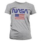 NASA Old Glory Girly Tee T-Shirt (Dam)