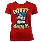 Brutos Party Animal Girly T-Shirt (Dam)