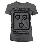 Flux Capacitor Girly Tee T-Shirt (Dam)