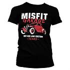 Misfit Garage Hot Rod & Custom Girly Tee T-Shirt (Dam)