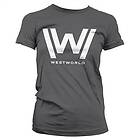 Westworld Logo Girly Tee T-Shirt (Dam)