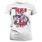 B.S.A. Union Jack Girly Tee T-Shirt (Dam)