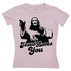 Jesus Loves You! Girly T-shirt (Dam)