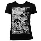 Batman Dynamic Duo Distressed Girly T-Shirt (Dam)