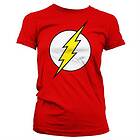 The Flash Emblem Girly T-Shirt (Dam)