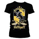 Harry Potter Hufflepuff Girly Tee T-Shirt (Dam)