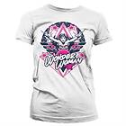 Wonder Woman Stars Girly T-Shirt (Dam)