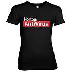 Norton AntiVirus Girly Tee T-Shirt (Dam)