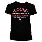 The Godfather Louis Restaurant Girly Tee T-Shirt (Dam)