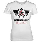 Budweiser Vintage Eagle Girly Tee T-Shirt (Dam)