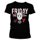 Friday The 13th - The Day Everyone Fears Girly Tee T-Shirt (Dam)