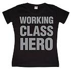 Working Class Hero Girly T-shirt (Dam)