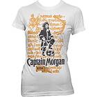 Captain Morgan Limited Edition Girly Tee T-Shirt (Dam)