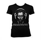 Housemusic Girly T-Shirt (Dam)