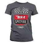 BSA Spitfire 1966 Girly Tee T-Shirt (Dam)