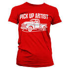 Pick Up Artist Girly T-Shirt (Dam)