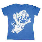 Super Mario Skull Girly T-shirt (Dam)