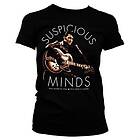 Elvis Presley Suspicious Minds Girly Tee T-Shirt (Dam)