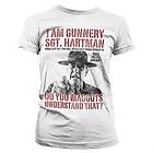 Full Metal Jacket Sgt. Hartman Girly Tee T-Shirt (Dam)