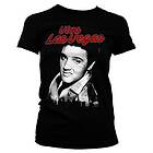 Elvis - Viva Las Vegas Girly Tee T-Shirt (Dam)