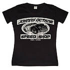 Johnny Octane Speed Shop Girly T-shirt (Dam)