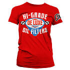 DeLuxe High Grade Oil Filters Girly T-Shirt (Dam)