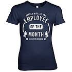 Dunder Mifflin Employee Of The Month Girly Tee T-Shirt (Dam)