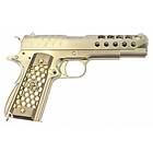WE Airsoft 1911 Hex Style Silver GBB