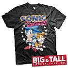 Sonic The Hedgehog Sonic & Tails Big & Tall T-Shirt (Herr)