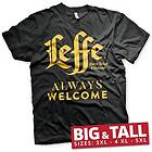 Leffe - Always Welcome Big & Tall T-Shirt (Herr)