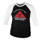 Cyberdyne Systems Baseball 3/4 Sleeve Tee, Long Sleeve T-Shirt (Herr)