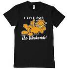 Garfield Live For The Weekend T-Shirt (Herr)