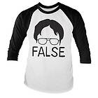 FALSE Baseball Long Sleeve Tee, Long Sleeve T-Shirt (Herr)