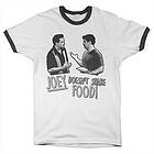 Friends Joey Doesn't Share Food Ringer Tee T-Shirt (Herr)