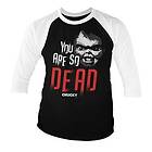 Chucky You Are So Dead Baseball 3/4 Sleeve Tee, Long Sleeve T-Shirt (Herr)
