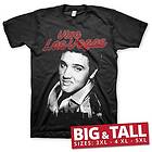 Elvis Viva Las Vegas Big & Tall T-Shirt (Herr)