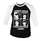 Abbey Road Come Together Baseball 3/4 Sleeve Tee, Long Sleeve T-Shirt (Herr)