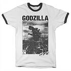 Godzilla Vintage Ringer Tee T-Shirt (Herr)