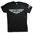 Top Gun Maverick Distressed Logo T-Shirt (Herr)