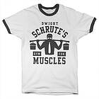 Dwight Schrute's Gym Ringer Tee T-Shirt (Herr)