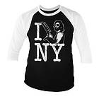 I Escaped New York Baseball 3/4 Sleeve Tee, Long Sleeve T-Shirt (Herr)