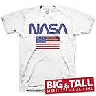 NASA Old Glory Big & Tall T-Shirt (Herr)