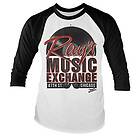 Ray's Music Exchange Baseball Long Sleeve Tee, Long Sleeve T-Shirt (Herr)