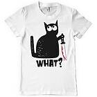 Cat Say What T-Shirt (Herr)